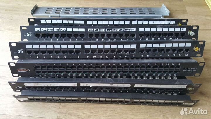 Патч панель cat. 5e utp