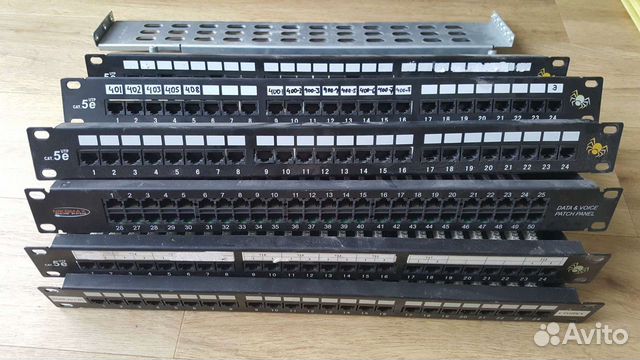 Патч панель cat. 5e utp