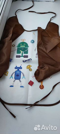 Передники, защитные халаты для занятий, 2 шт