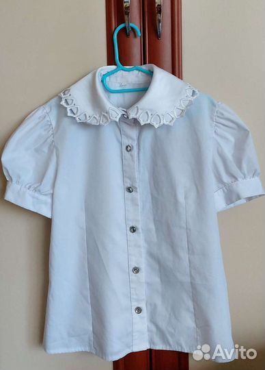 Школьные рубашки для девочек 146