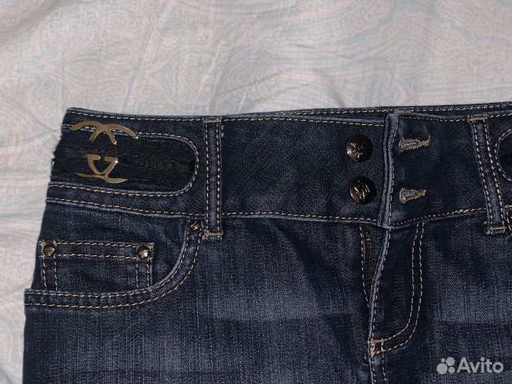 Винтажная джинсовая юбка Gucci