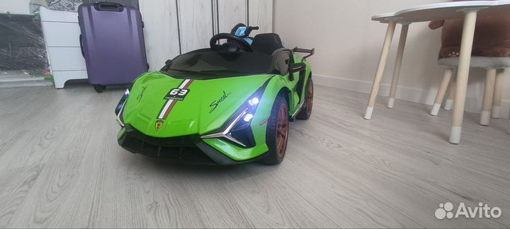 Детский электромобиль бу Lamborghini