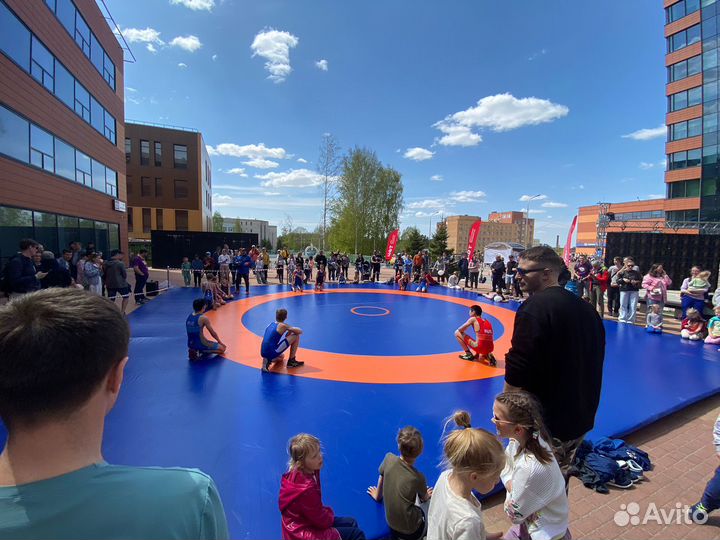 Ковер борцовский 12х12м, 10х10м и любой другой раз