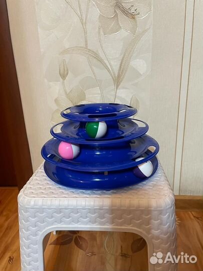 Башня антицарапки (игрушка для кошек)