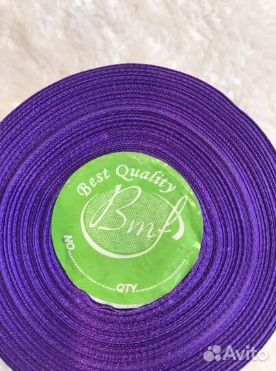 Лента атласная 5 см, 12 мм