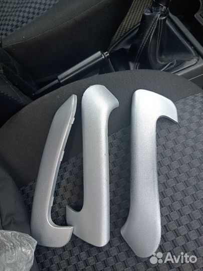 Накладки на ручки открывания дверей лада гранта