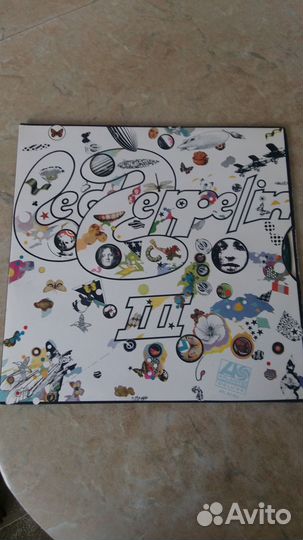 Виниловая пластинка Led Zeppelin III вращ.колесо