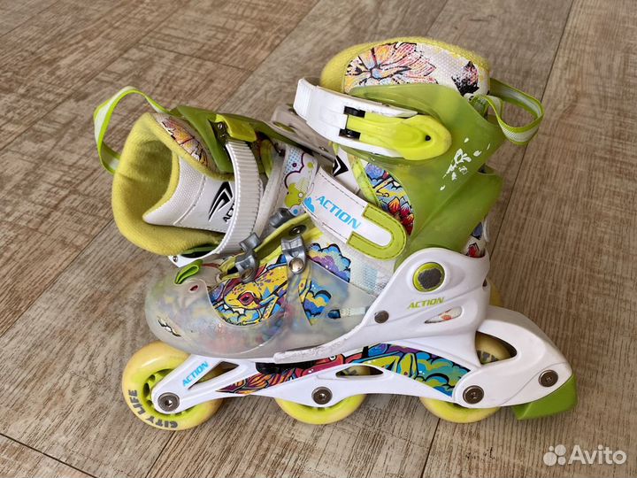 Детские растущие ролики 26-29 рр