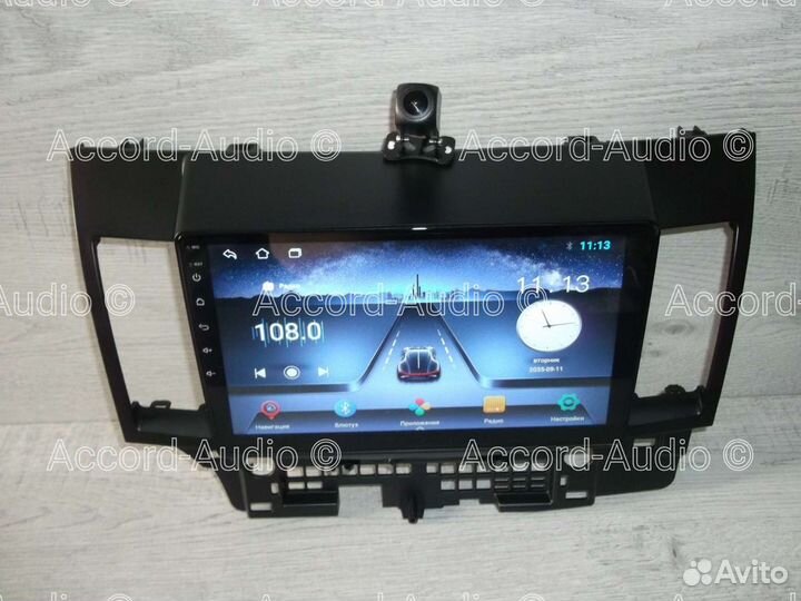 Магнитола Mitsubishi Lancer X Android с камерой