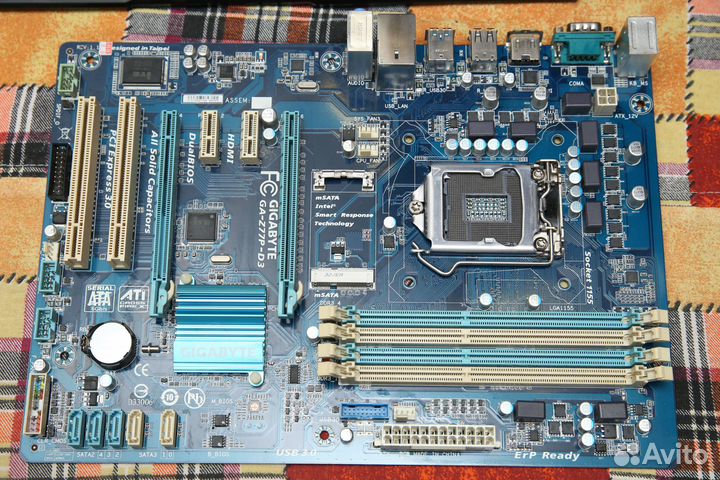 Комплект: gigabyte ga-z77p-d3 сокет 1155 + xeon