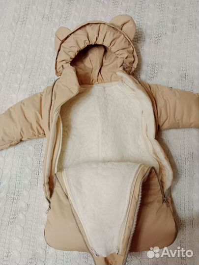 Комбинезон трансформер зимний 62-74