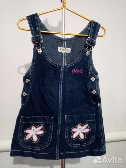 Джинсовый сарафан