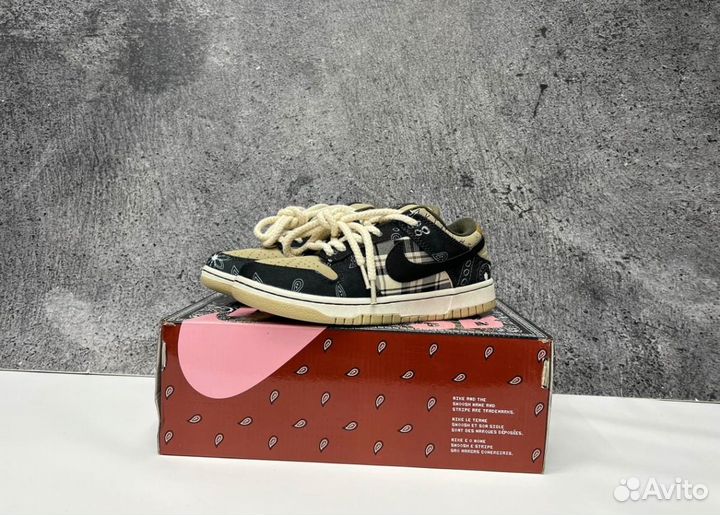 Кроссовки Nike SB dunk low x Cactus Jack Люкс