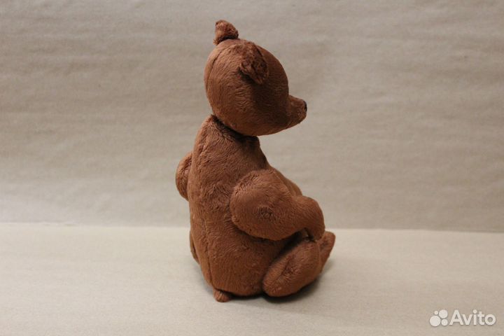 Тедди мишка с сердечком. Игрушка ручной работы