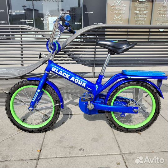 Детский велосипед с багажником бу, колёса 16''