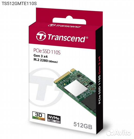 TS512gmte110S, Диск SSD Transcend MTE110S M.2 2280