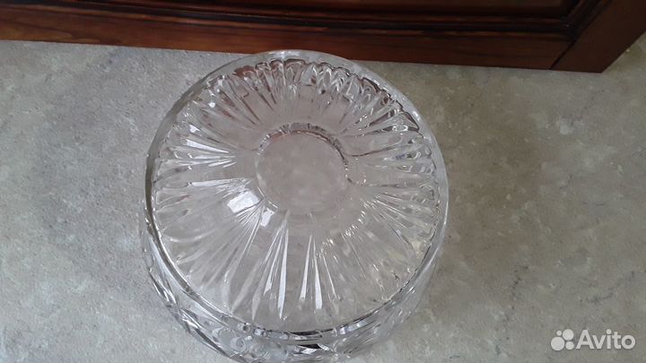 Фруктовница (салатница) из настоящего хрусталя