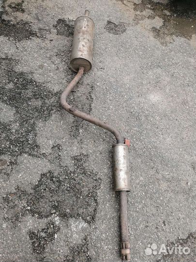 Глушитель Skoda Fabia 2 1.4