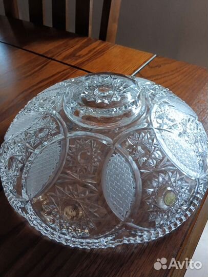 Хрустальная ваза