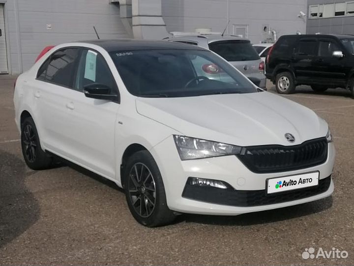 Skoda Rapid 1.6 AT, 2021, 40 000 км