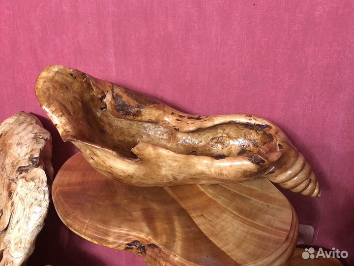 Ваза из дерева