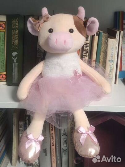 Мягкая милая игрушка Корова