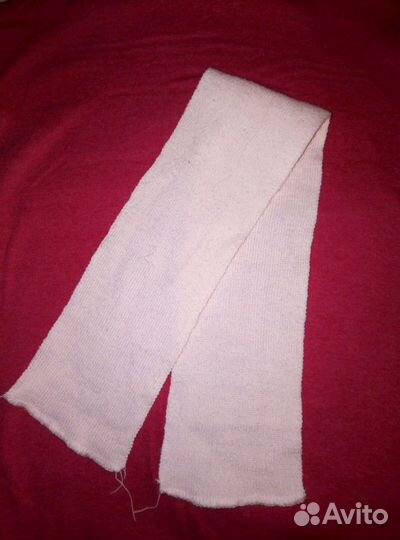 Шапочка и шарфик для новорождённого