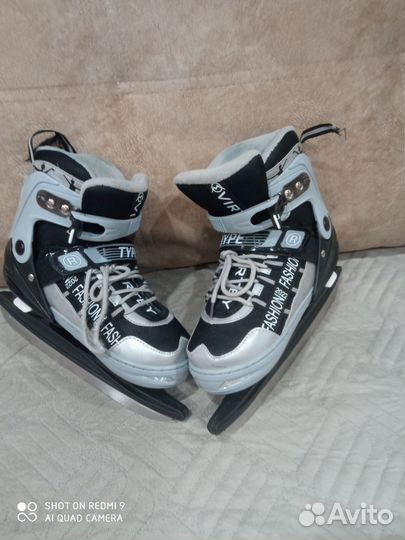 Коньки детские раздвижные 35 38