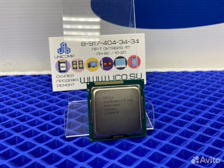 2 ядерный процессор Intel Pentium G2020 2.900GHz