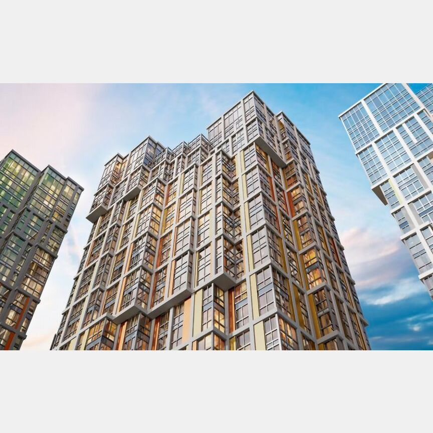 2-к. квартира, 66,6 м², 2/19 эт.