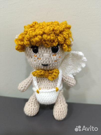 Ангелочки вязанные