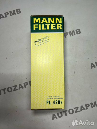 Фильтр топливный сепаратора mann-filter PL420