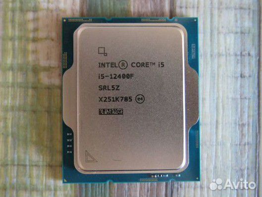 Процессор intel core i5-12400f