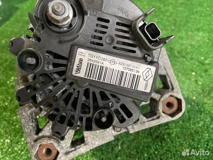 Генератор Duster Megane Scenic Kangoo