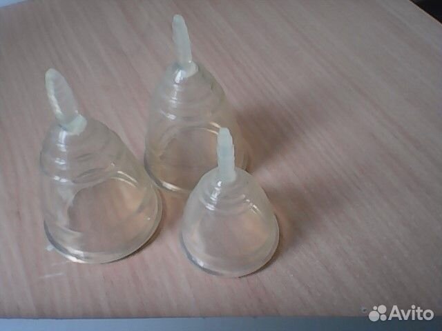 Чаши менструальные 3 шт