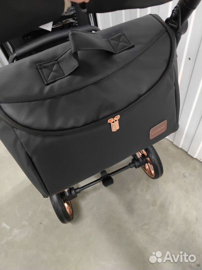 Коляска трансформер 2 в 1/ 3в1 Luxmom 608 черн