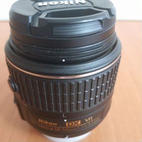 Объектив nikon DX VR 18-55 1:3.5-5.6 G II