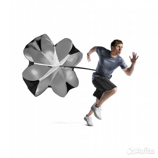 Набор для тренировки(парашют, лестница, фишки) нов