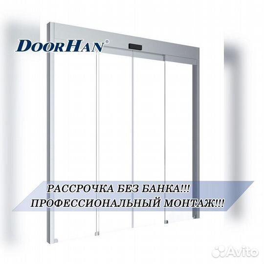 Раздвижные автоматические двери