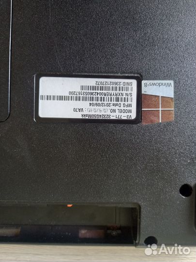 Ноутбук Acer Aspire V3-771-32324G50Makk