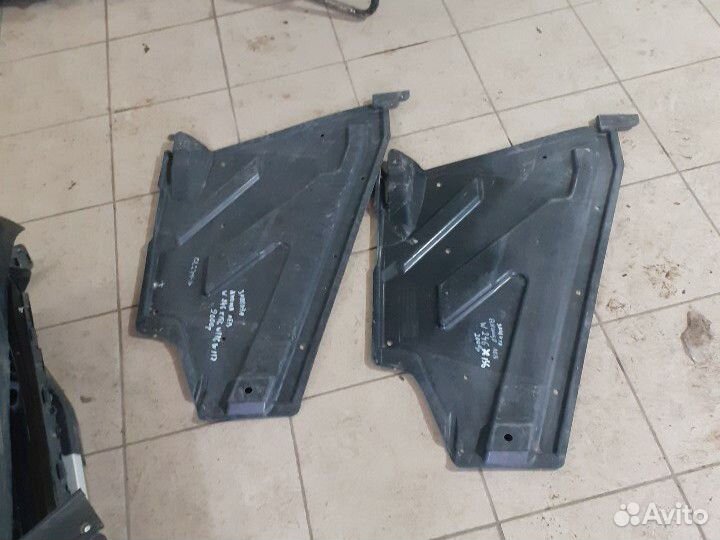 Защита днища левая Mercedes W246 X156 W176 W117