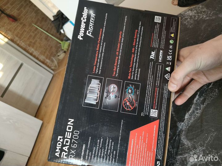 Видеокарта powerColor Radeon RX6700