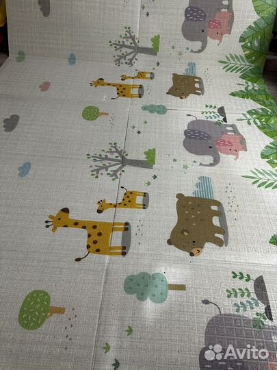 Складной детский коврик