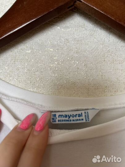 Футболка для девочки mayoral