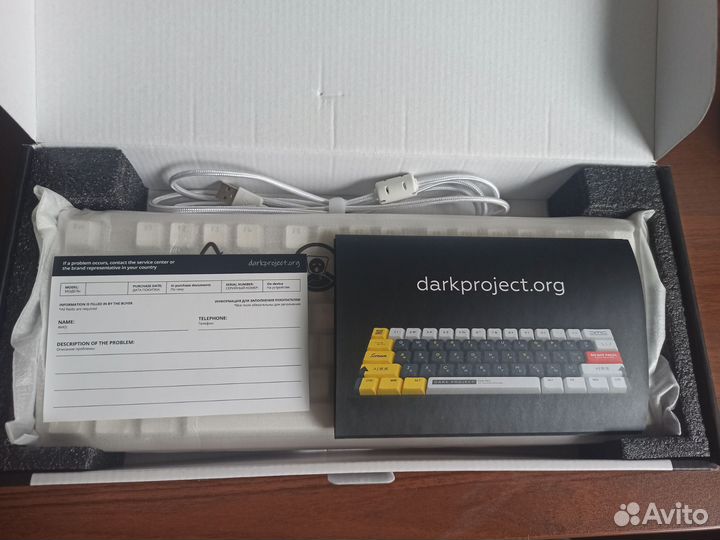 Клавиатура dark project kd87a