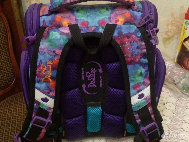 Ранец школьный Delune+мешок для сменки 1-4класс