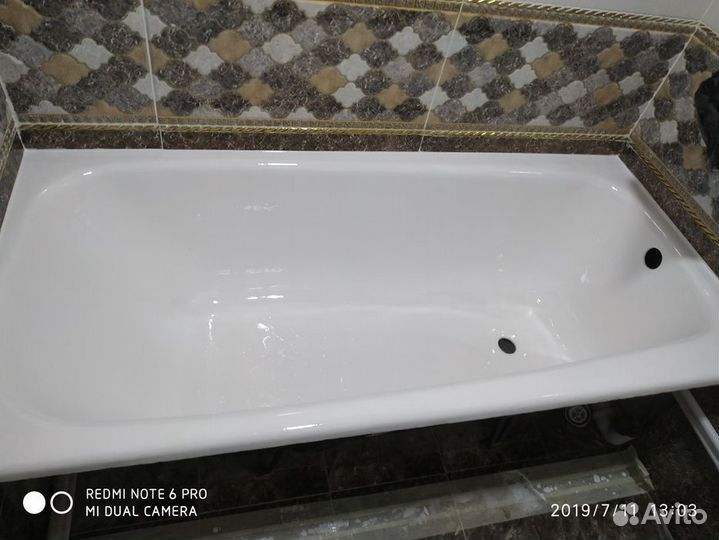 Реставрация ванн жидким акрилом