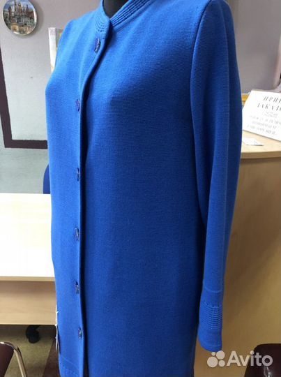 Пальто кардиган трикотажный