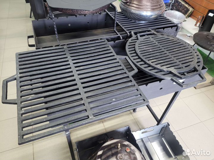 Решетка гриль чугунные