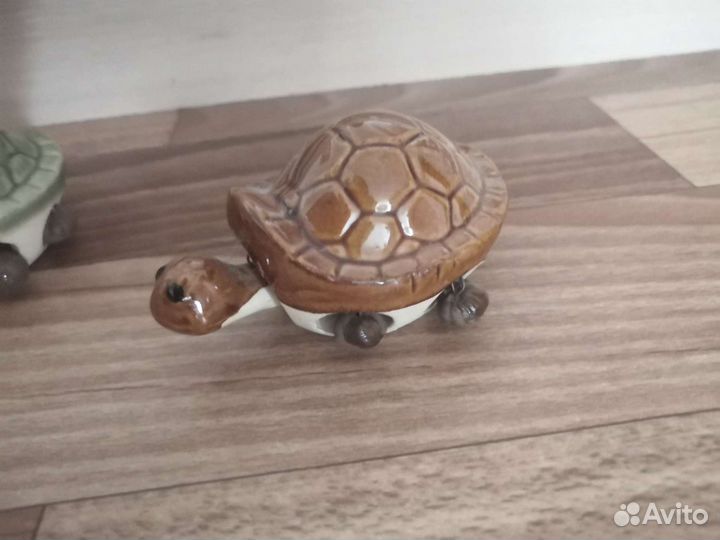 Маленькая черепаха керамическая